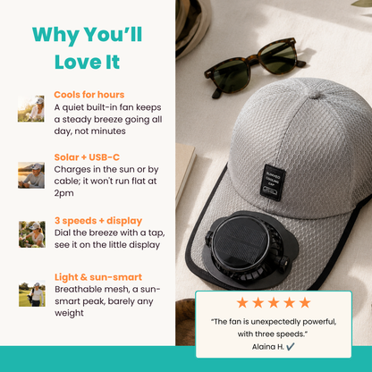 Why you'll love the Sunveo Cooling Cap